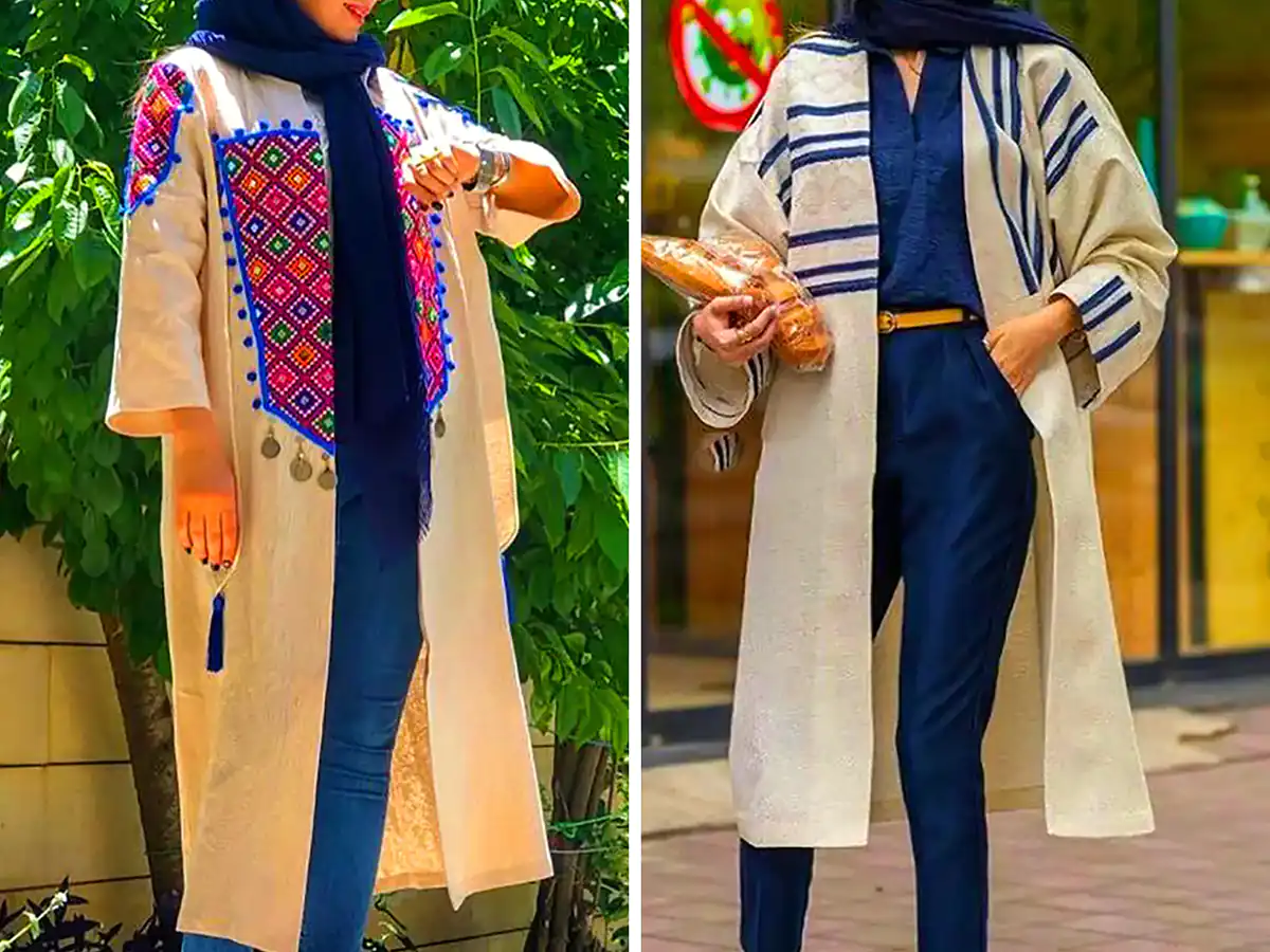 مانتو زنانه اسپورت شیک