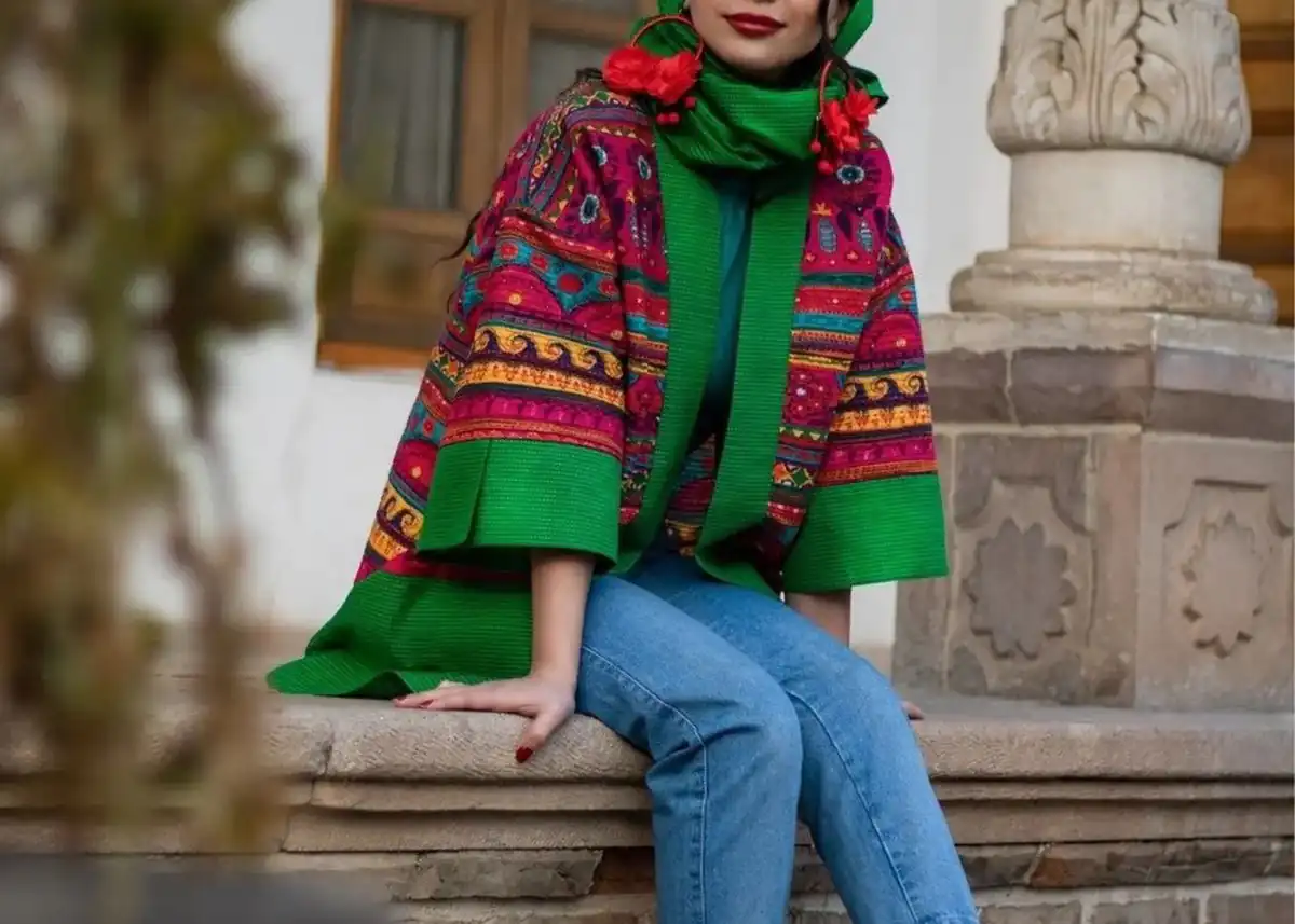 مانتو بهاری با رنگ های زیبا