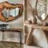 آینه کنسول چوبی زیبا؛ ۱۵ نمونه جذاب برای ایجاد محیطی شیک