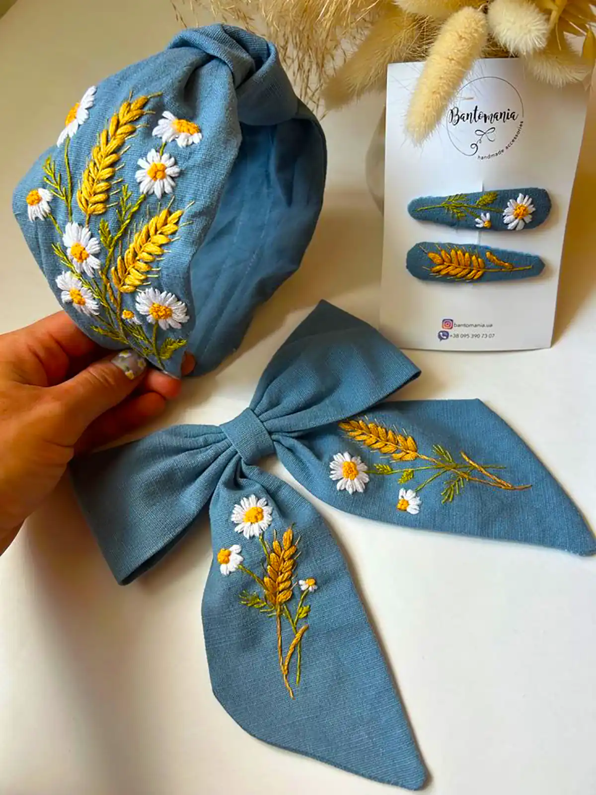 گیره مو پاپیونی