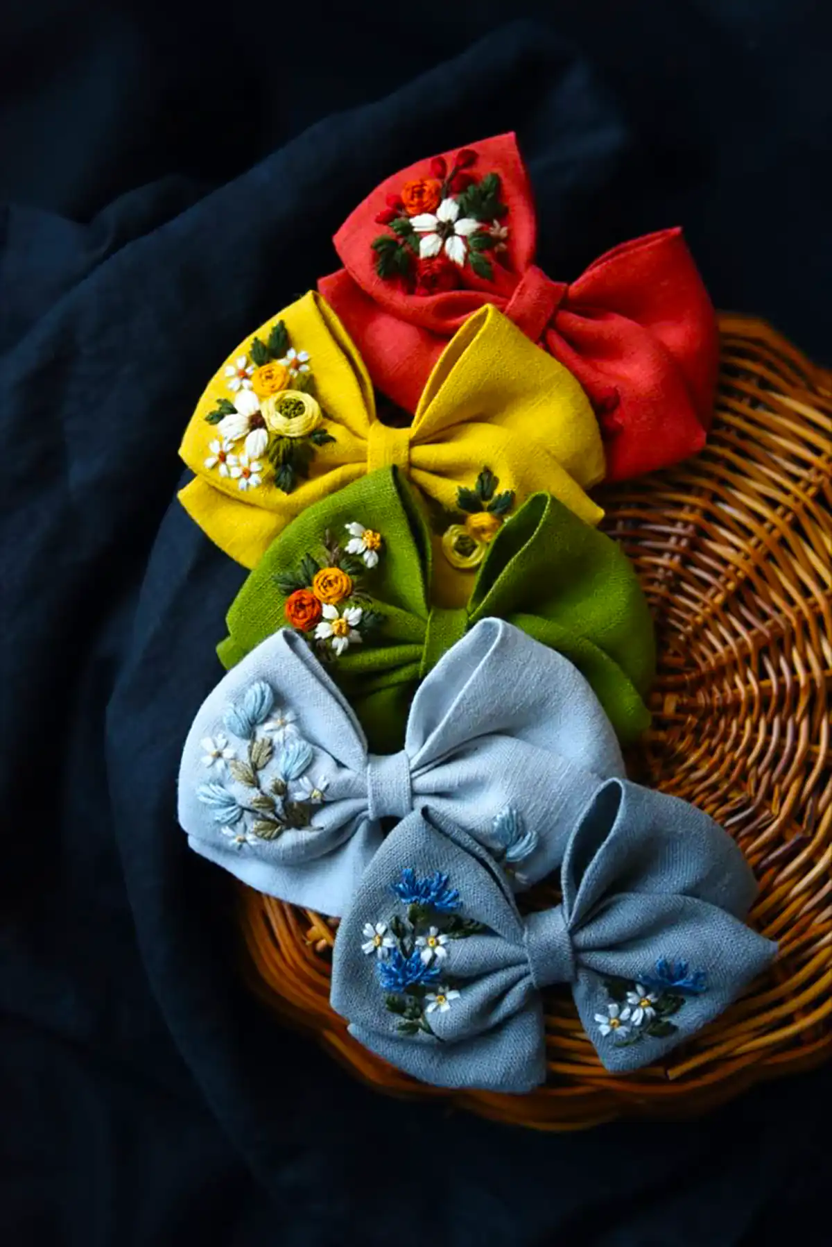 گیره مو پاپیونی