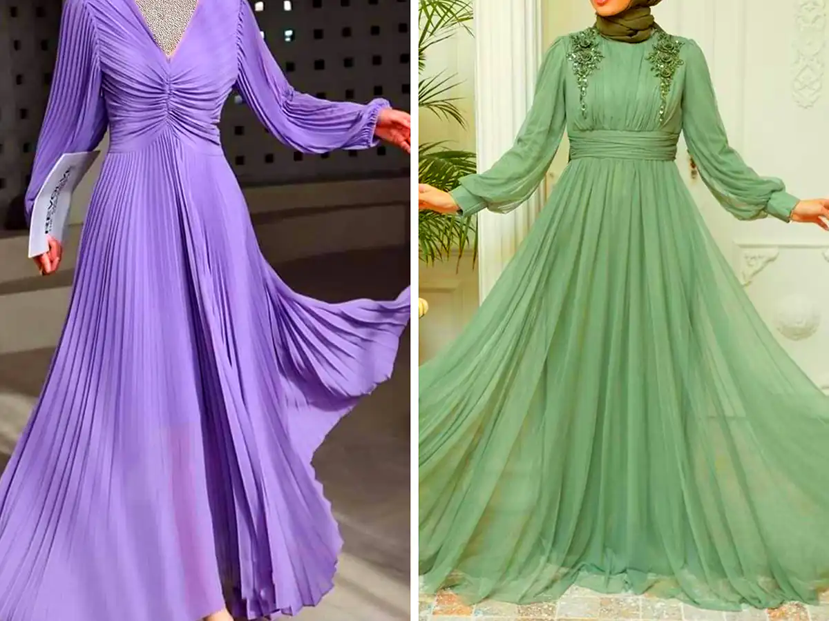 لباس مجلسی ساده و زیبا