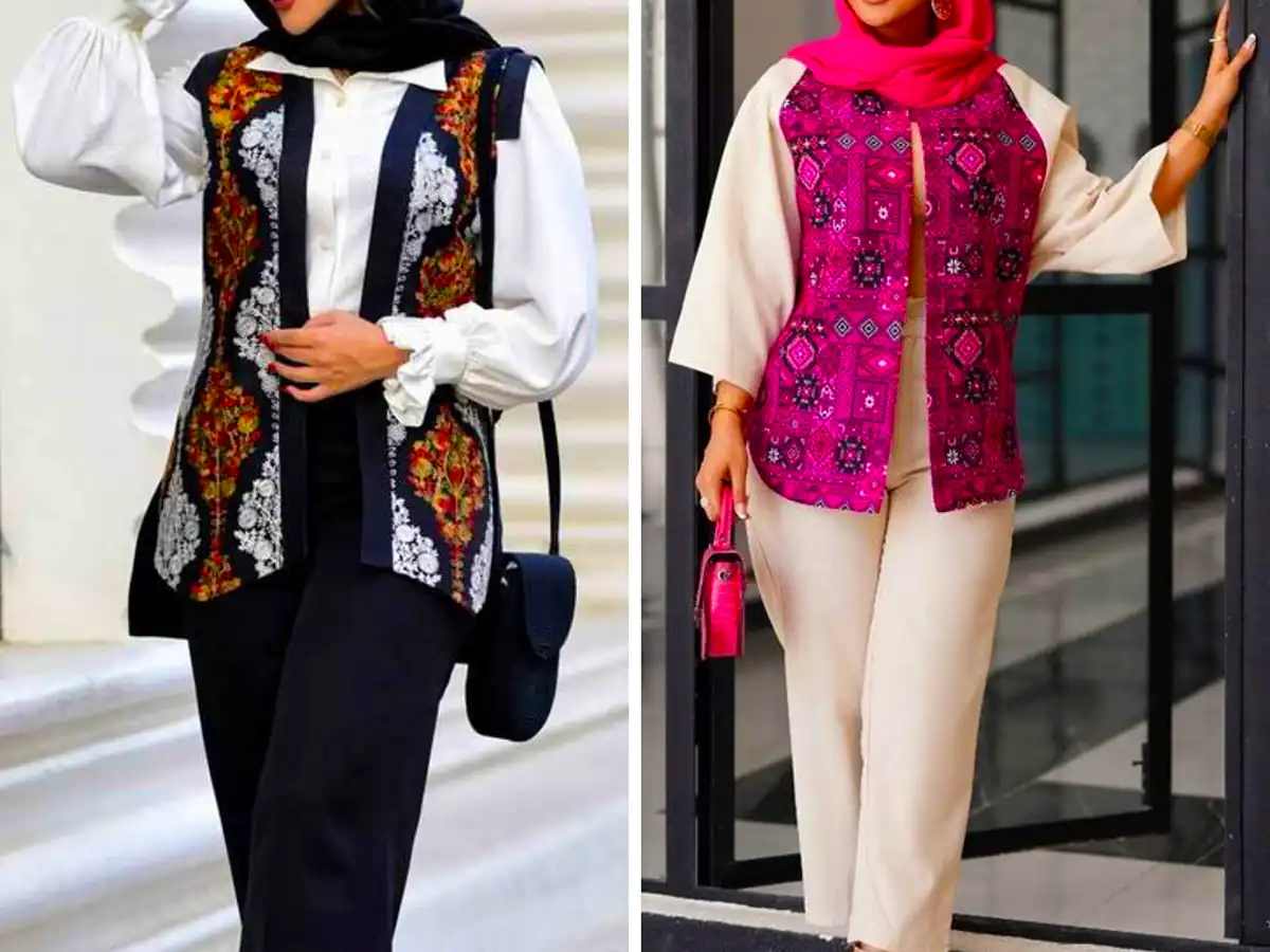 مانتو زنانه با طرح های شیک