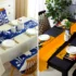 رانر و زیربشقابی شیک؛ ۱۵ نمونه جذاب برای میزهای مدرن و کلاسیک