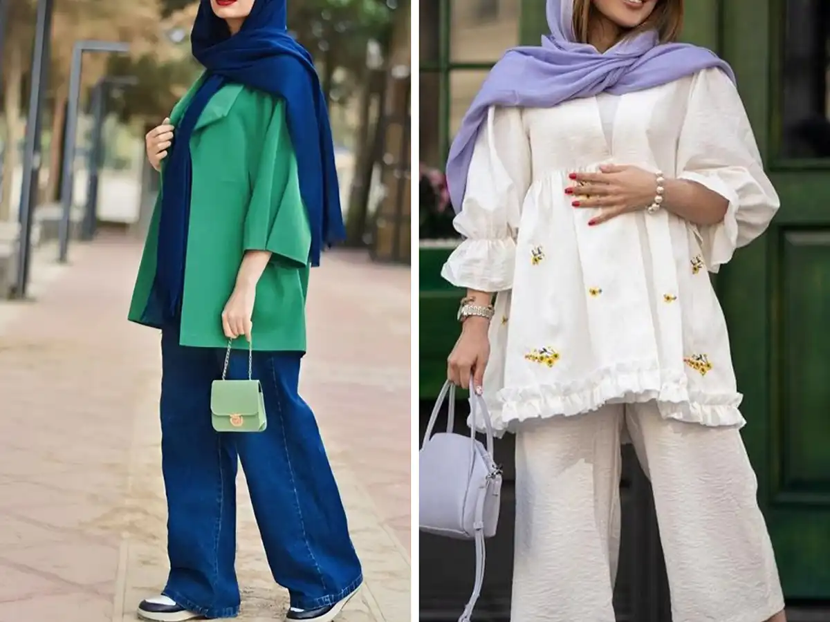ست لباس زنانه ساده و خنک