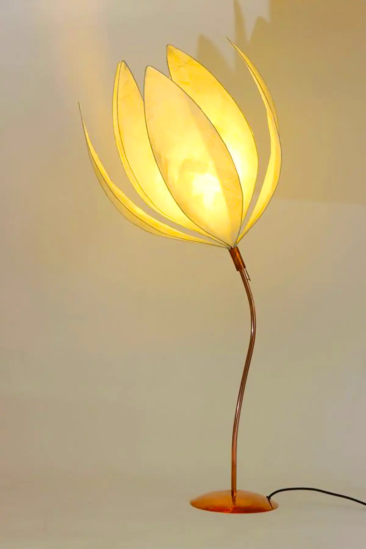 چراغ خواب مدرن طرح گل