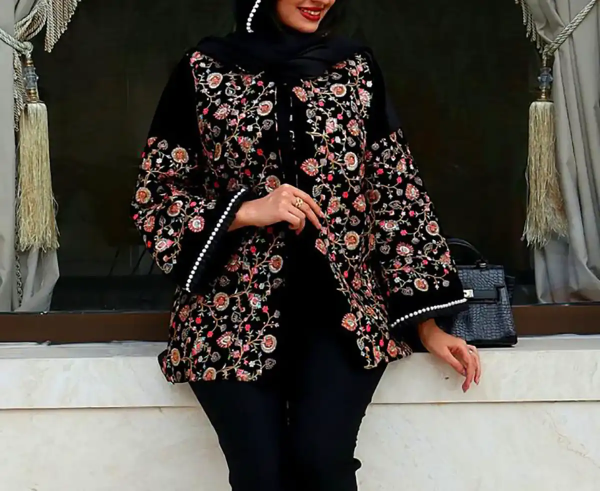 کت ژورنالی سوزن دوزی