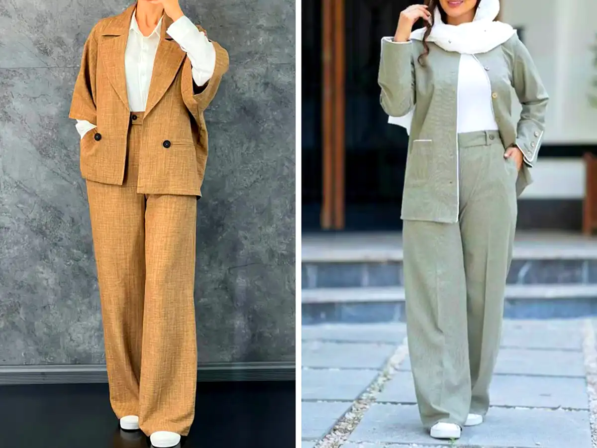کت و شلوار زنانه بهاره