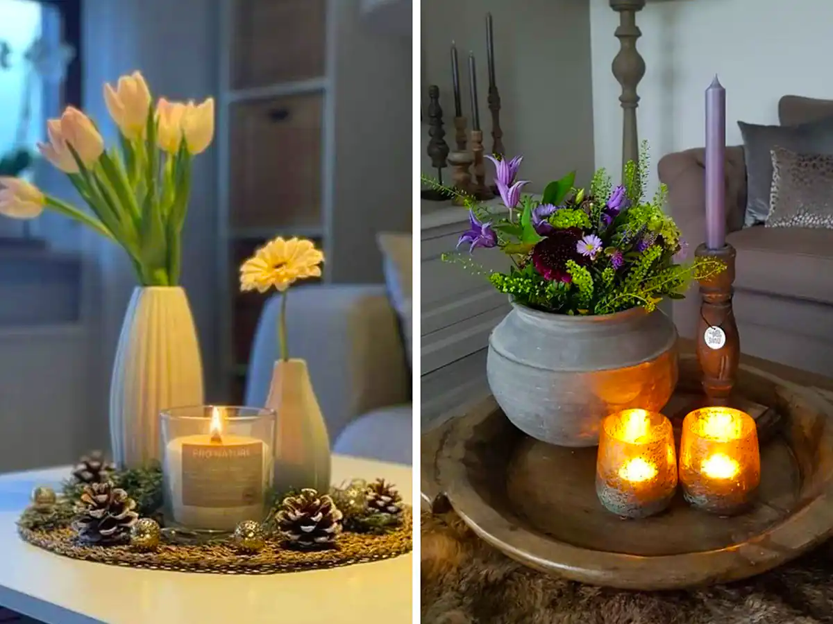 سینی دکوری برای میز پذیرایی