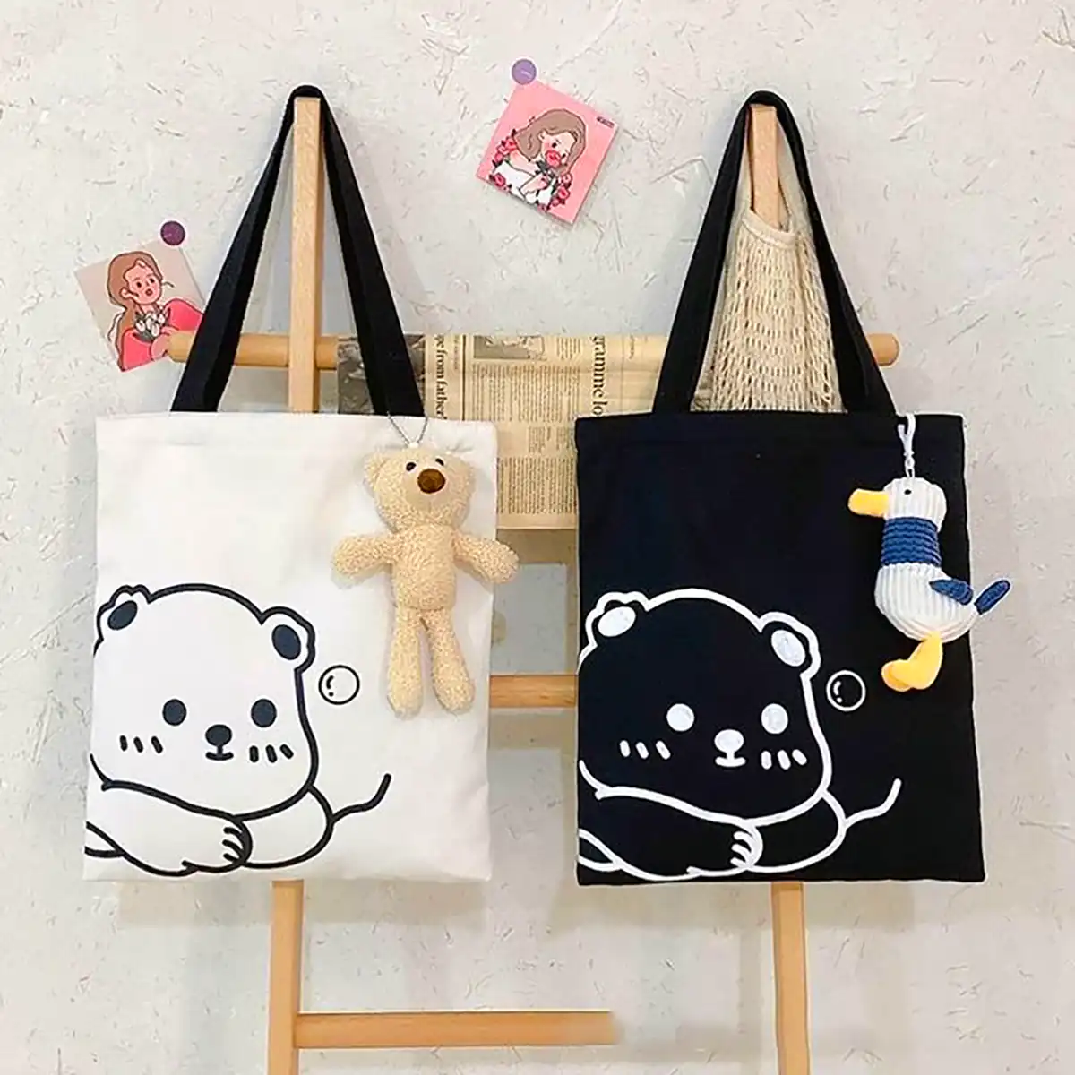 توت بگ پارچه ای زیبا