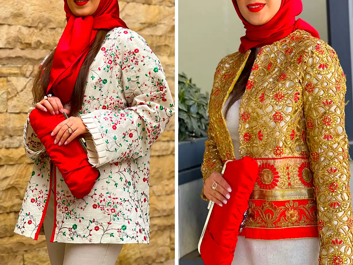 مانتو مجلسی لاکچری