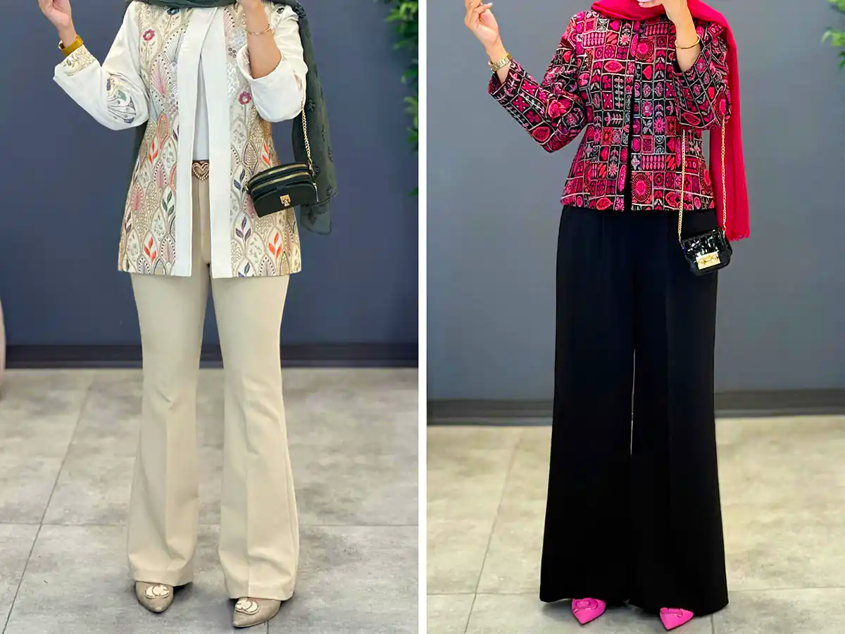 مانتو خاص برای بانوی خوش پوش