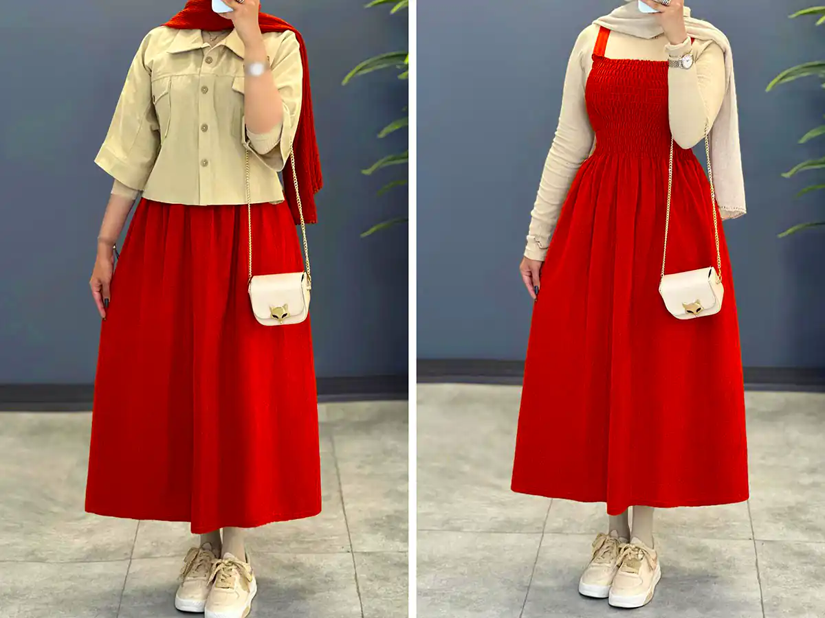 استایل تابستونی پوشیده