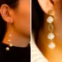 گوشواره طلا با دانه های مروارید؛ ۱۵ ایده ناب برای یه استایل دخترونه شیک و لطیف!