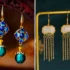 مدل جدید گوشواره میناکاری؛ ۱۵ ایده فوق‌العاده خاص برای استایل سنتی مدرن