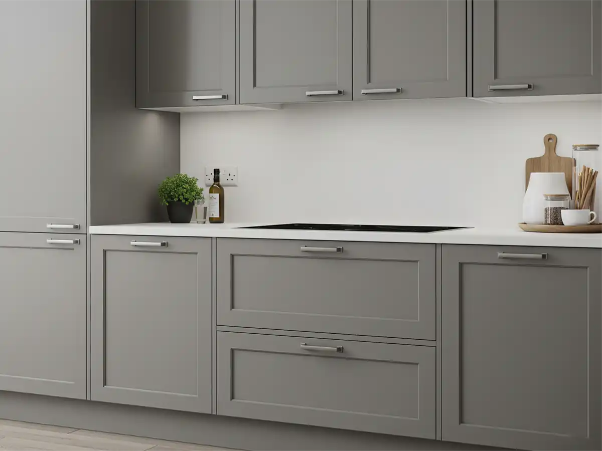 نحوه چسباندن برچسب کابینت