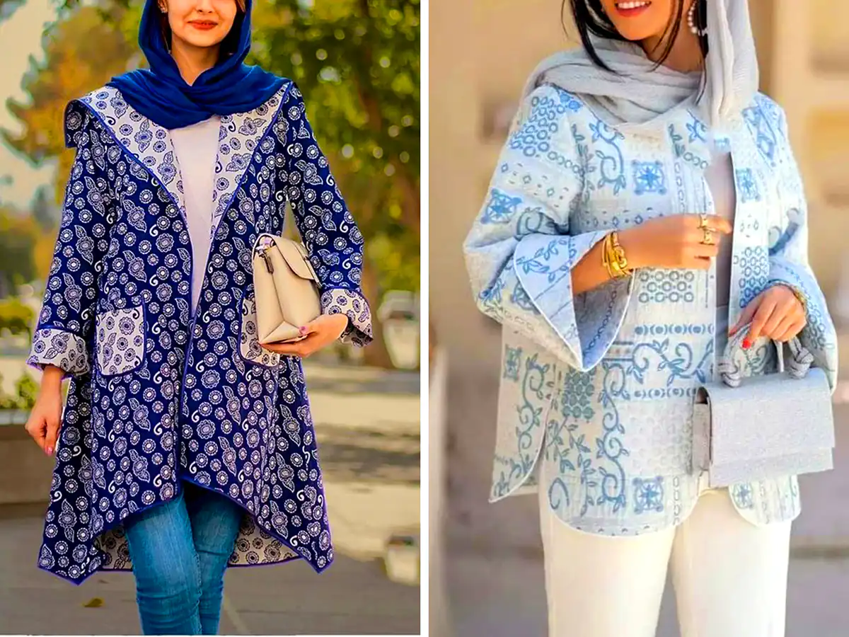مانتو برای عصرهای گرم تابستان