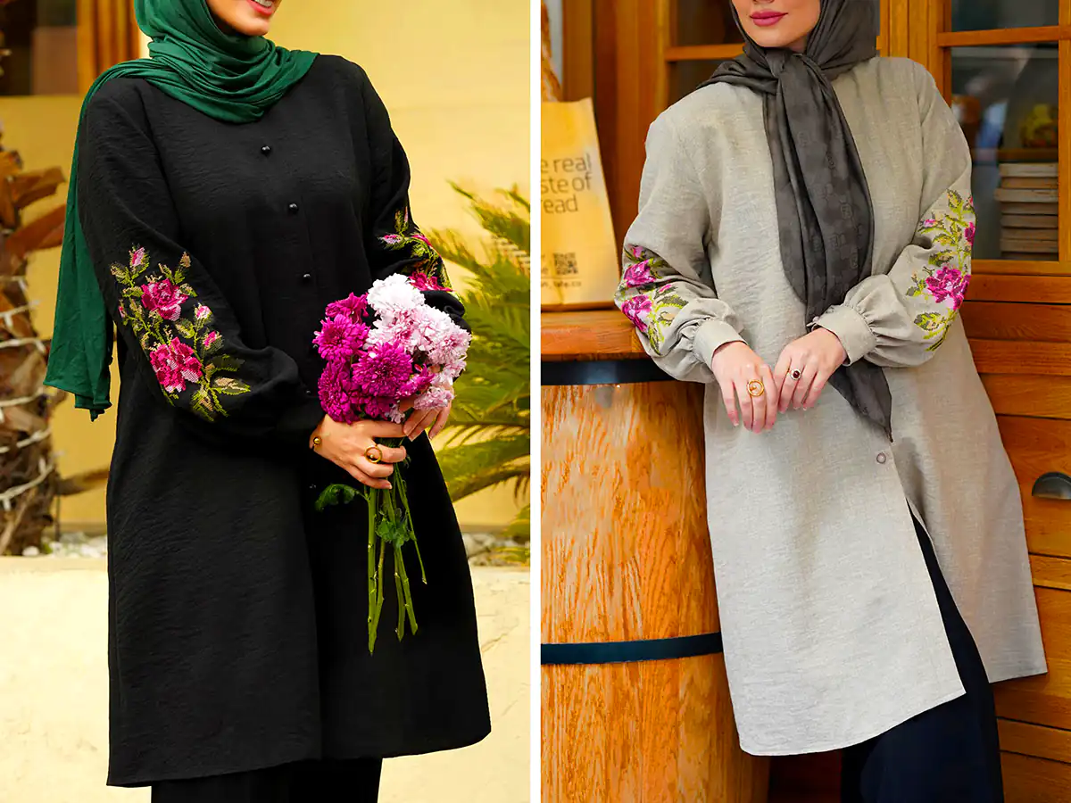 مانتو محجبه برای بیرونی