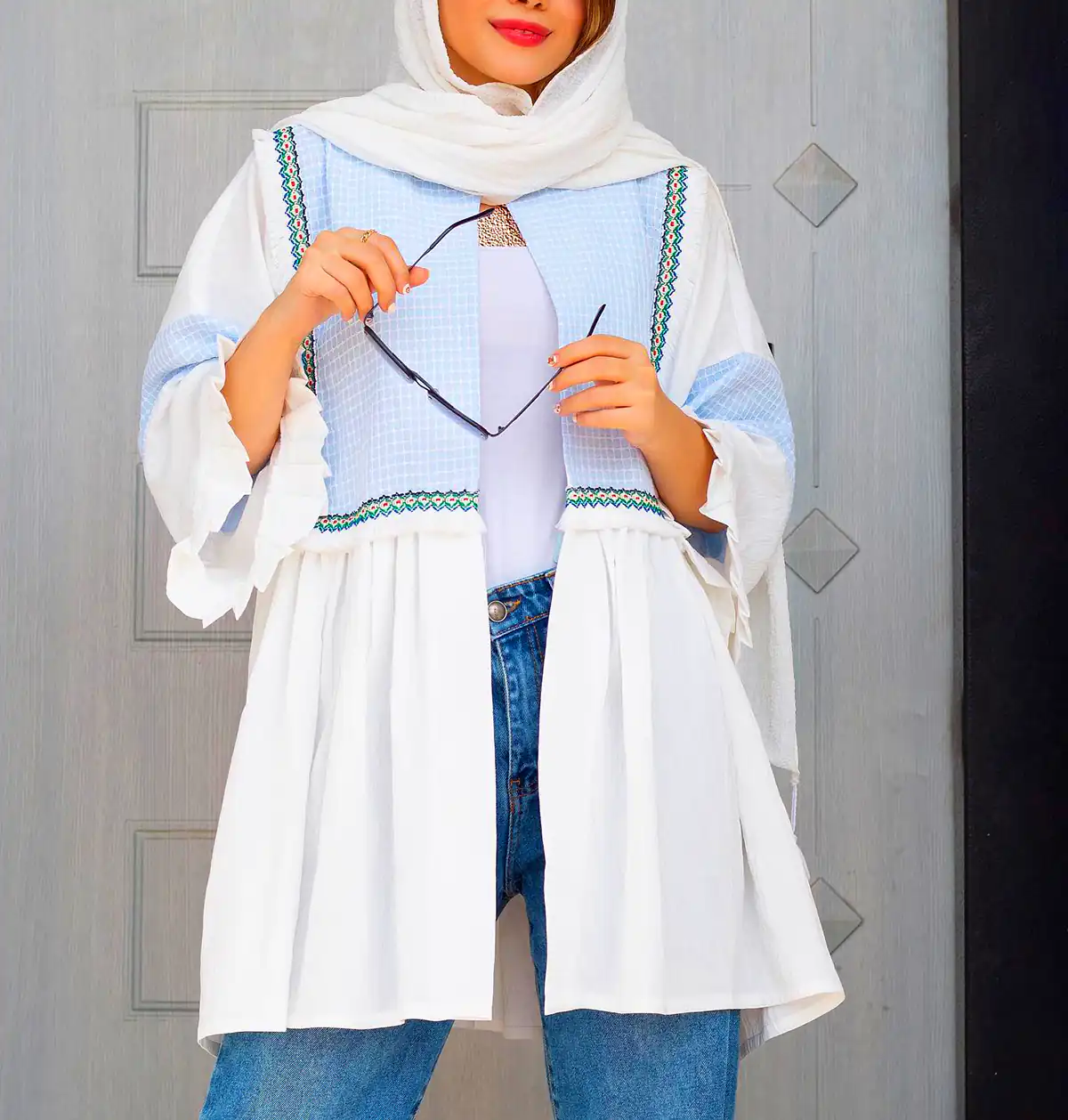 مانتو خاص نخی دخترانه
