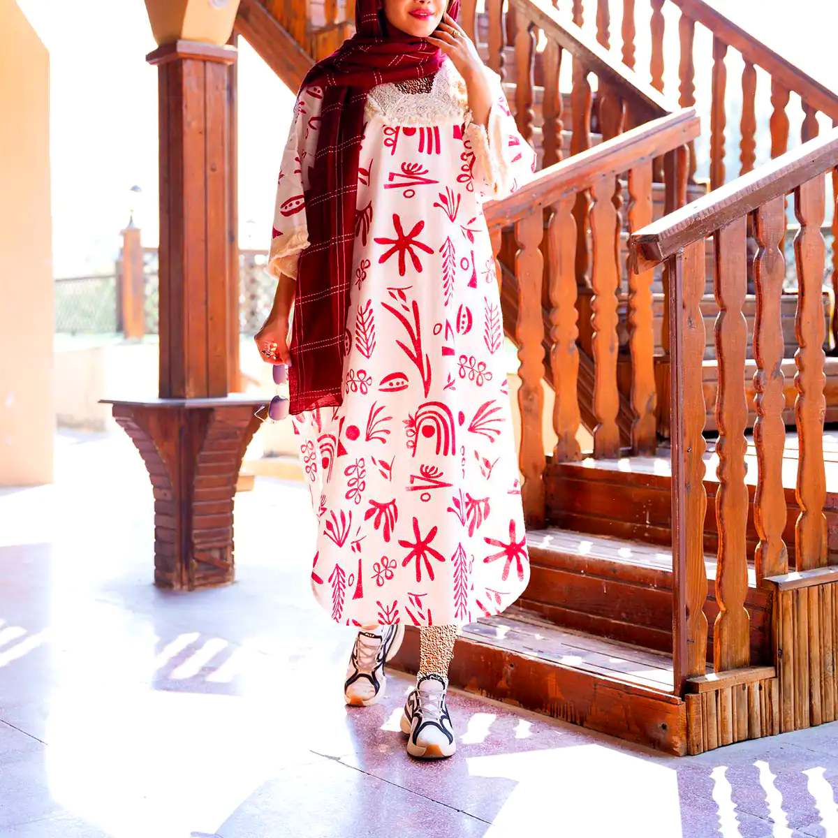 مانتو خاص نخی دخترانه