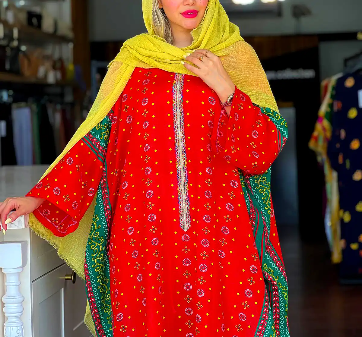 مانتو خنک نخی دخترانه