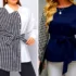 بلوز شیک طرح پیچازی؛ ۱۵ ایده جذاب برای تیپ کلاسیک اما ترند و امروزی!