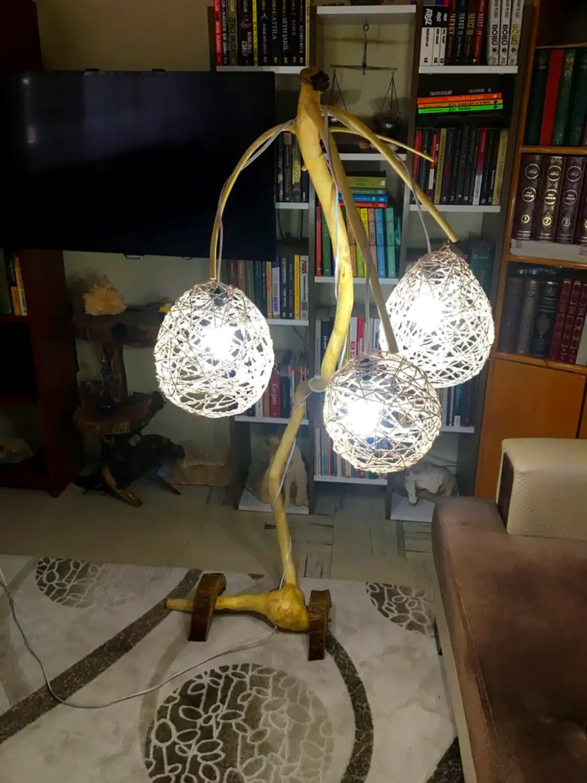 چراغ خواب طرح مارپیچی