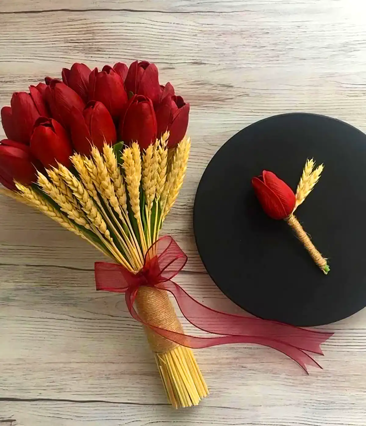 دسته گل شیک عروس