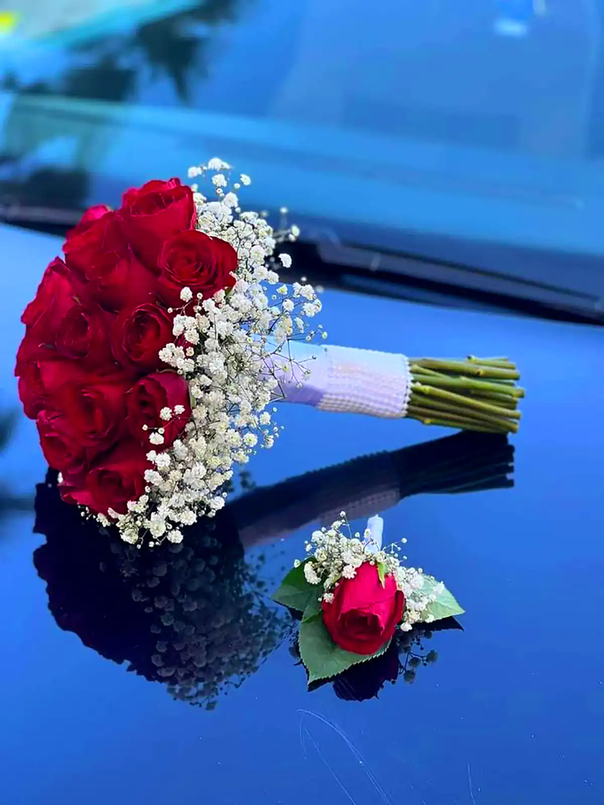 دسته گل شیک عروس