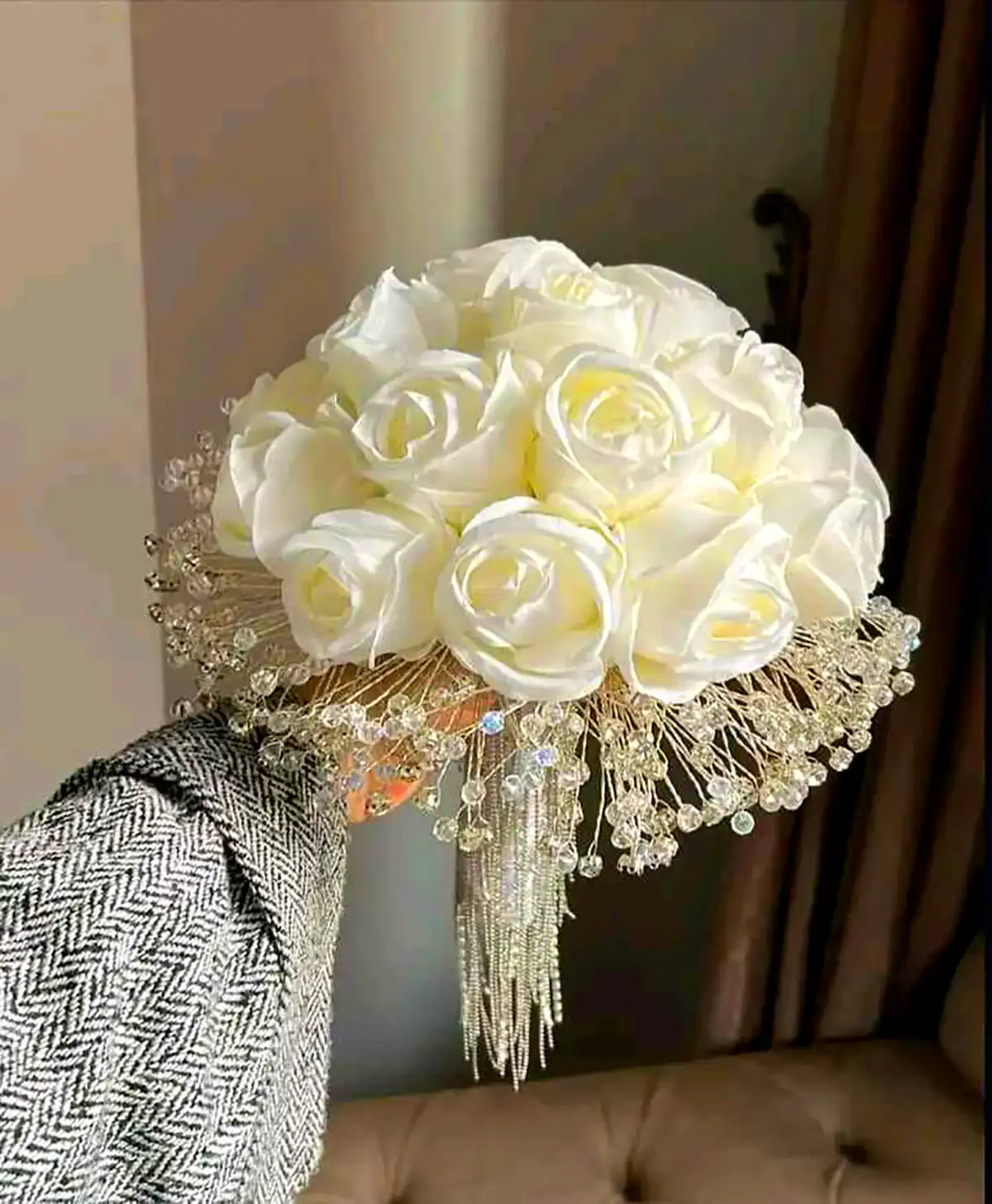 دسته گل شیک عروس
