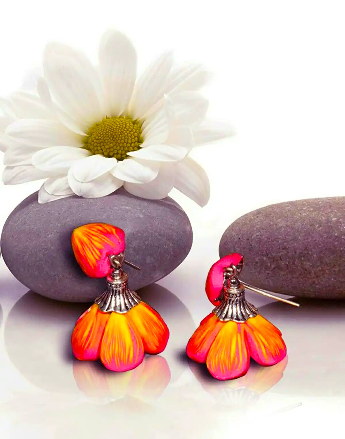 گوشواره پلیمری فانتزی