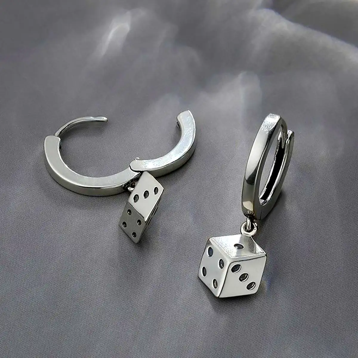 گوشواره نقره فشن