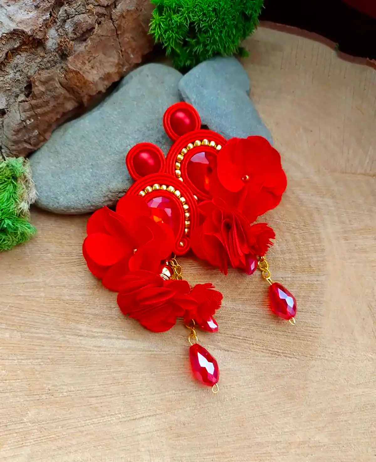 گوشواره رنگی محلی