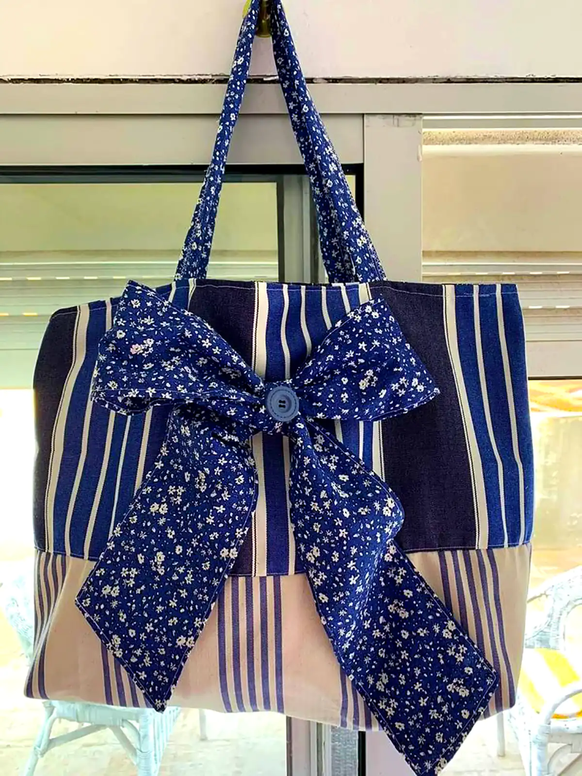 کیف پارچه ای پاپیونی