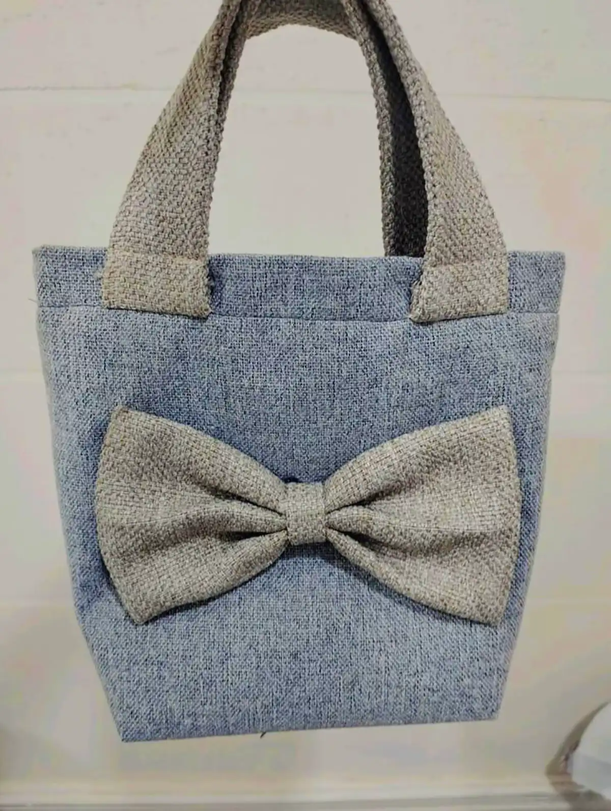 کیف پارچه ای پاپیونی