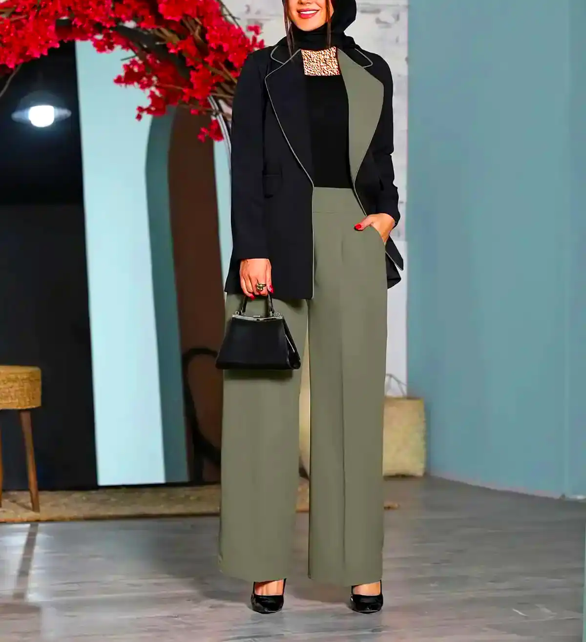 مانتو دخترانه با طراحی جوان پسند