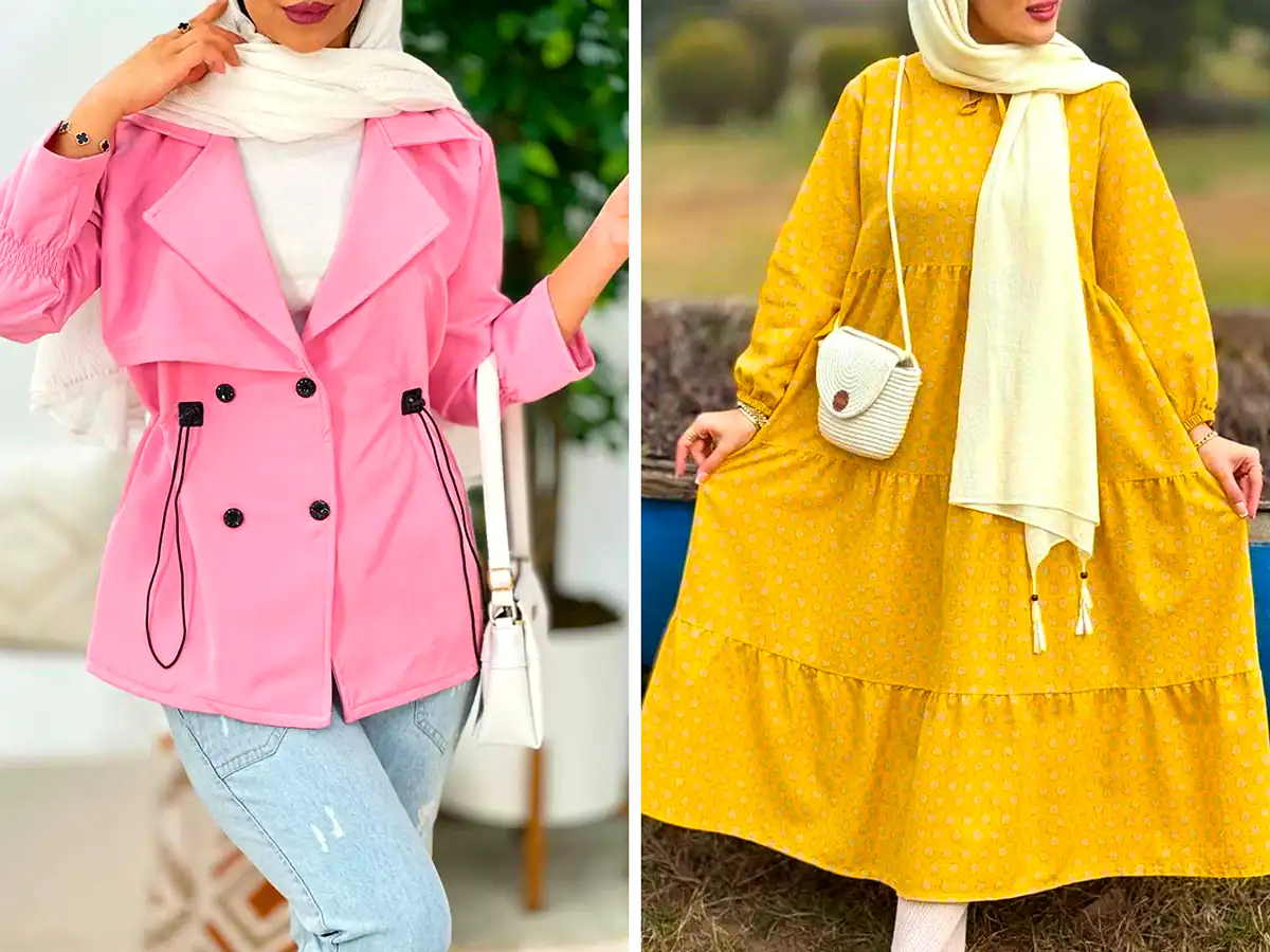 مانتو کژوال شاد زنانه 