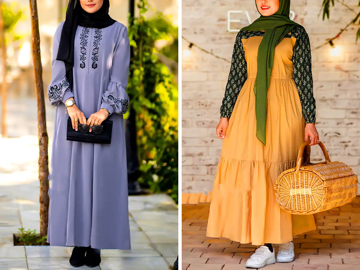 مانتو پوشیده طراحی شده
