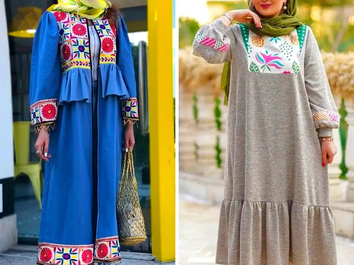مانتو راحت برای دورهمی