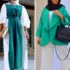 مانتو شیک و خنک سبز؛ ۱۵ طرح که برای روزای گرم حسابی به درد می‌خوره!