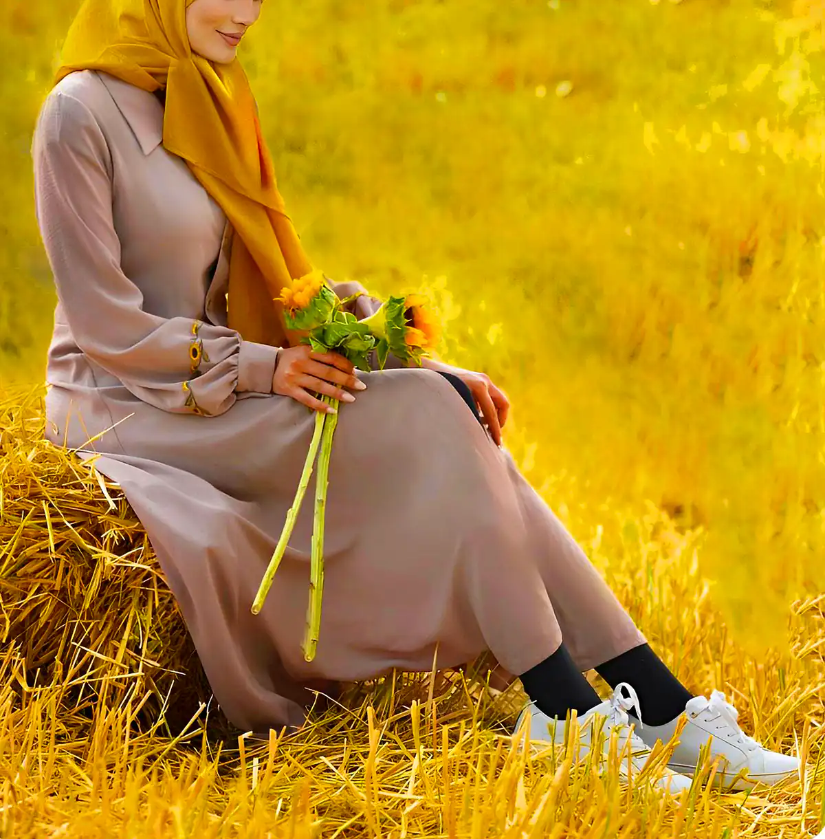 مانتو پوشیده با پارچه لوکس