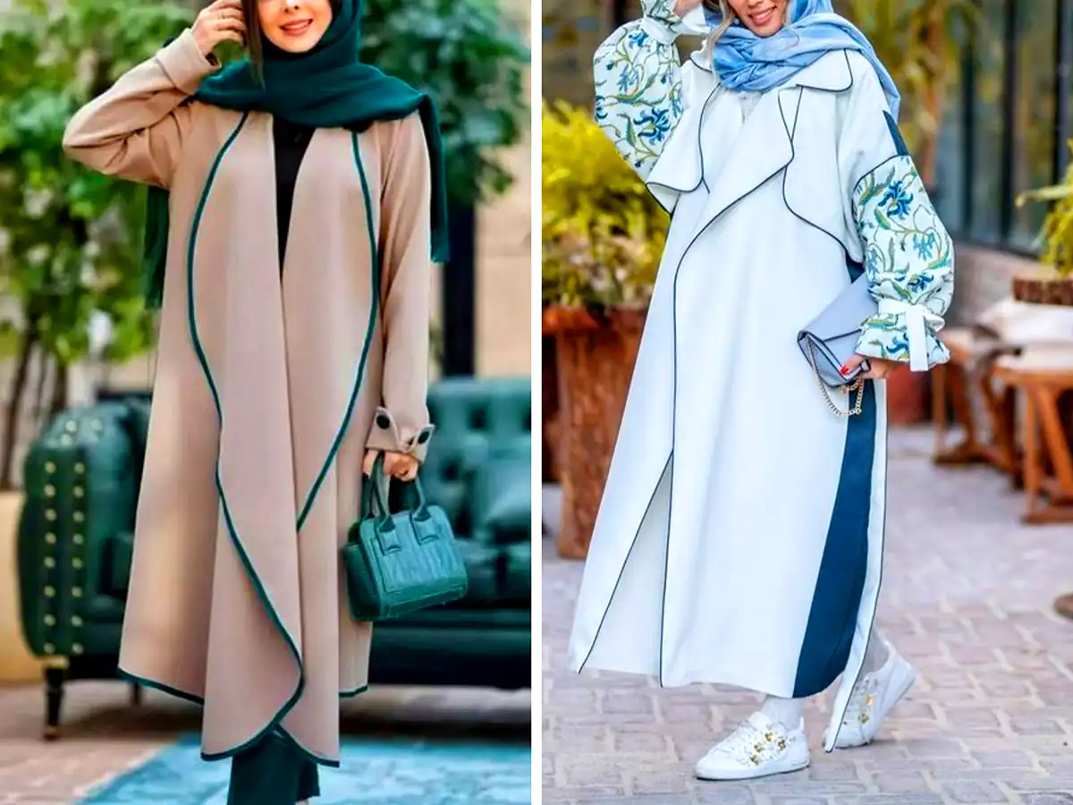 مدل مانتو بلند و شیک