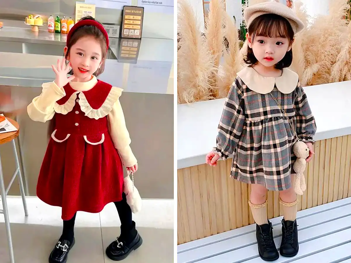 استایل گوگولی برای دختربچه ها