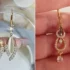 گوشواره اشکی نگین طلا؛ 15 طرح جدید برای تیپ‌های مینیمال و لوکس