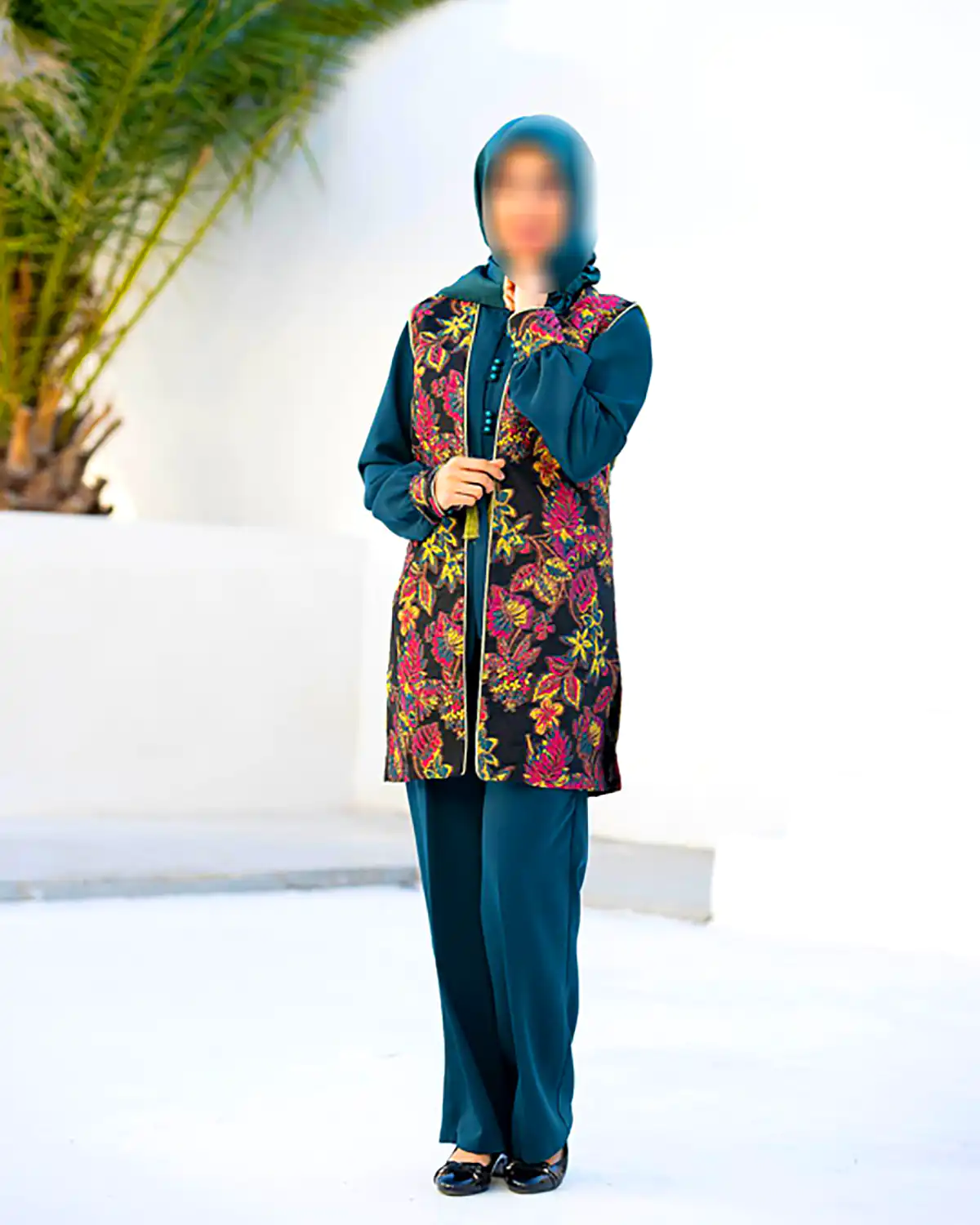 مانتو پوشیده لاکچری