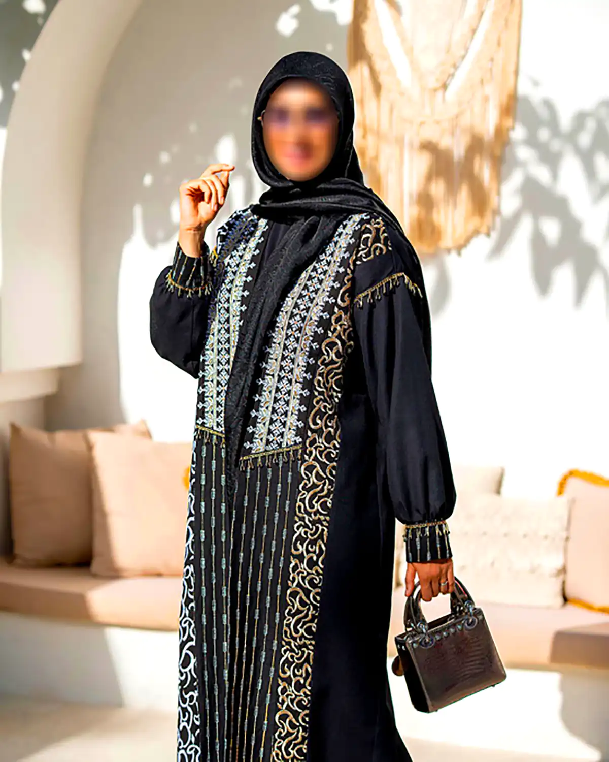 مانتو پوشیده لاکچری