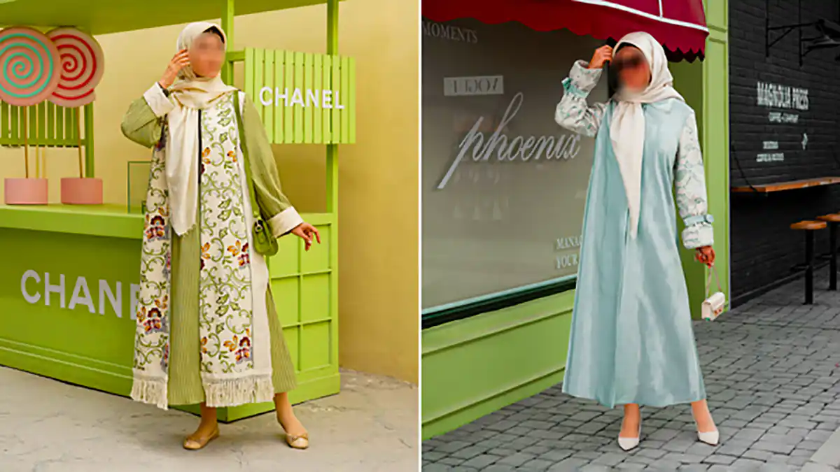 مانتو پوشیده مدرن