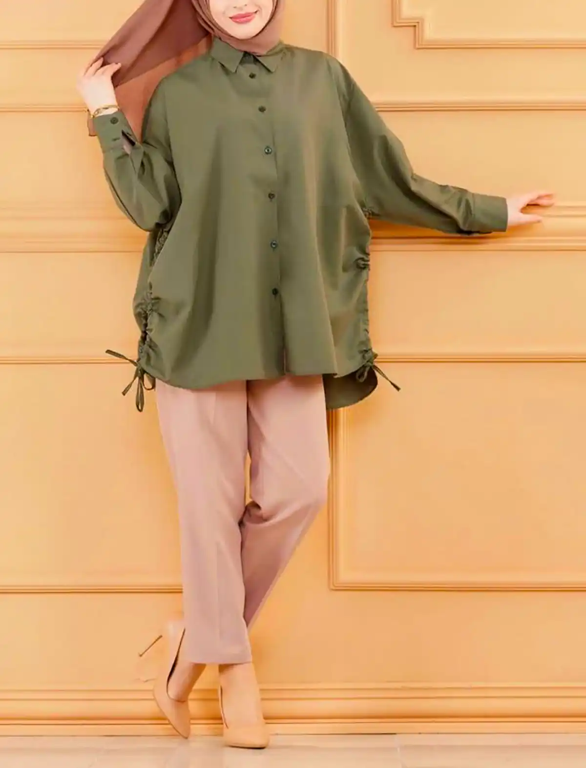 مانتو اسپرت نخی خنک و راحت