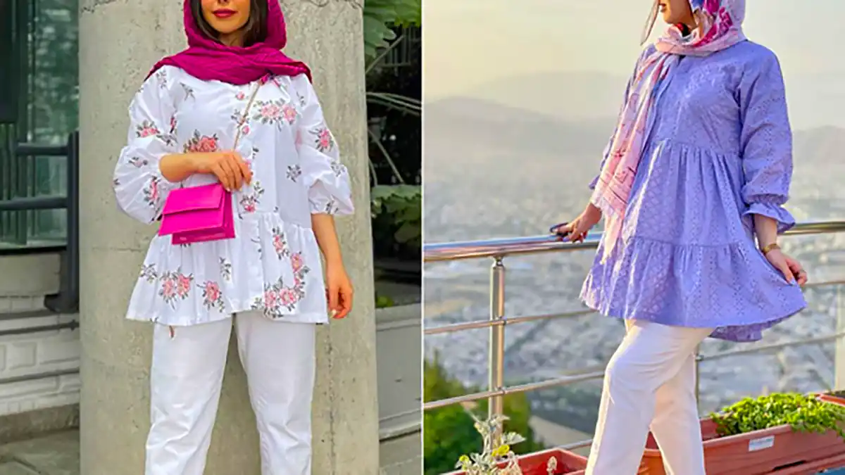 مانتو لاکچری خاص با طراحی یونیک
