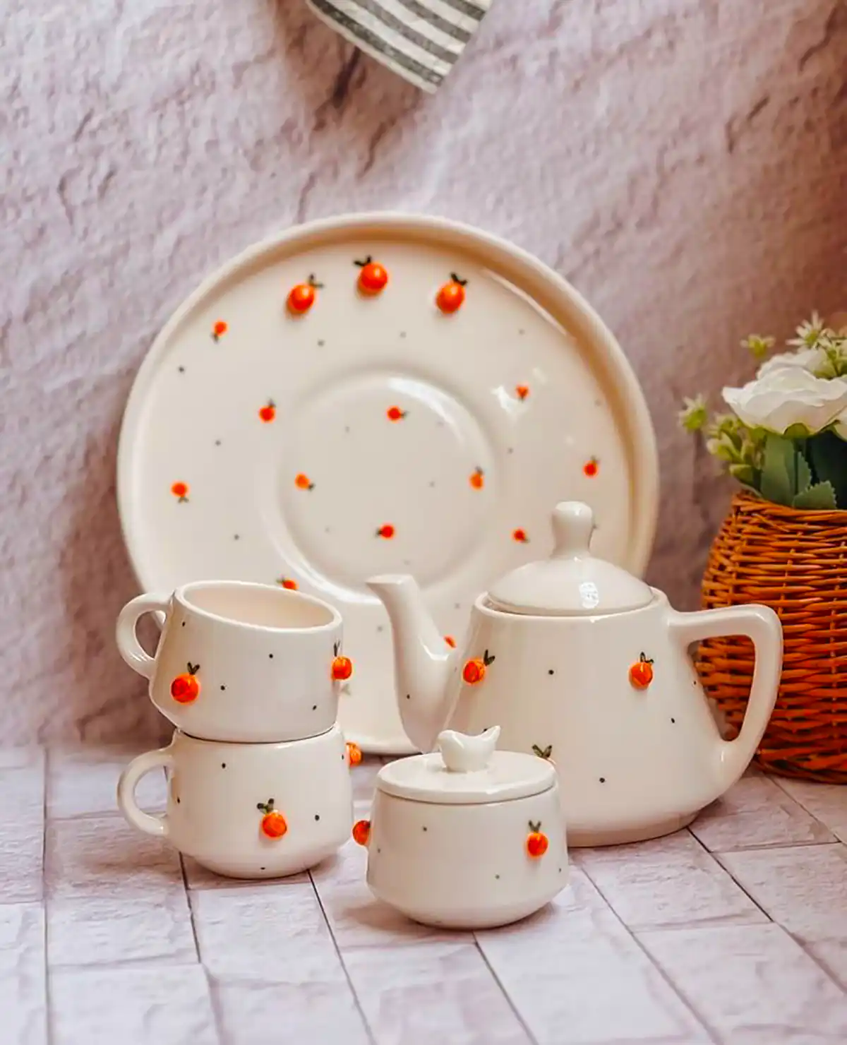 سرویس صبحانه سرامیکی فانتزی
